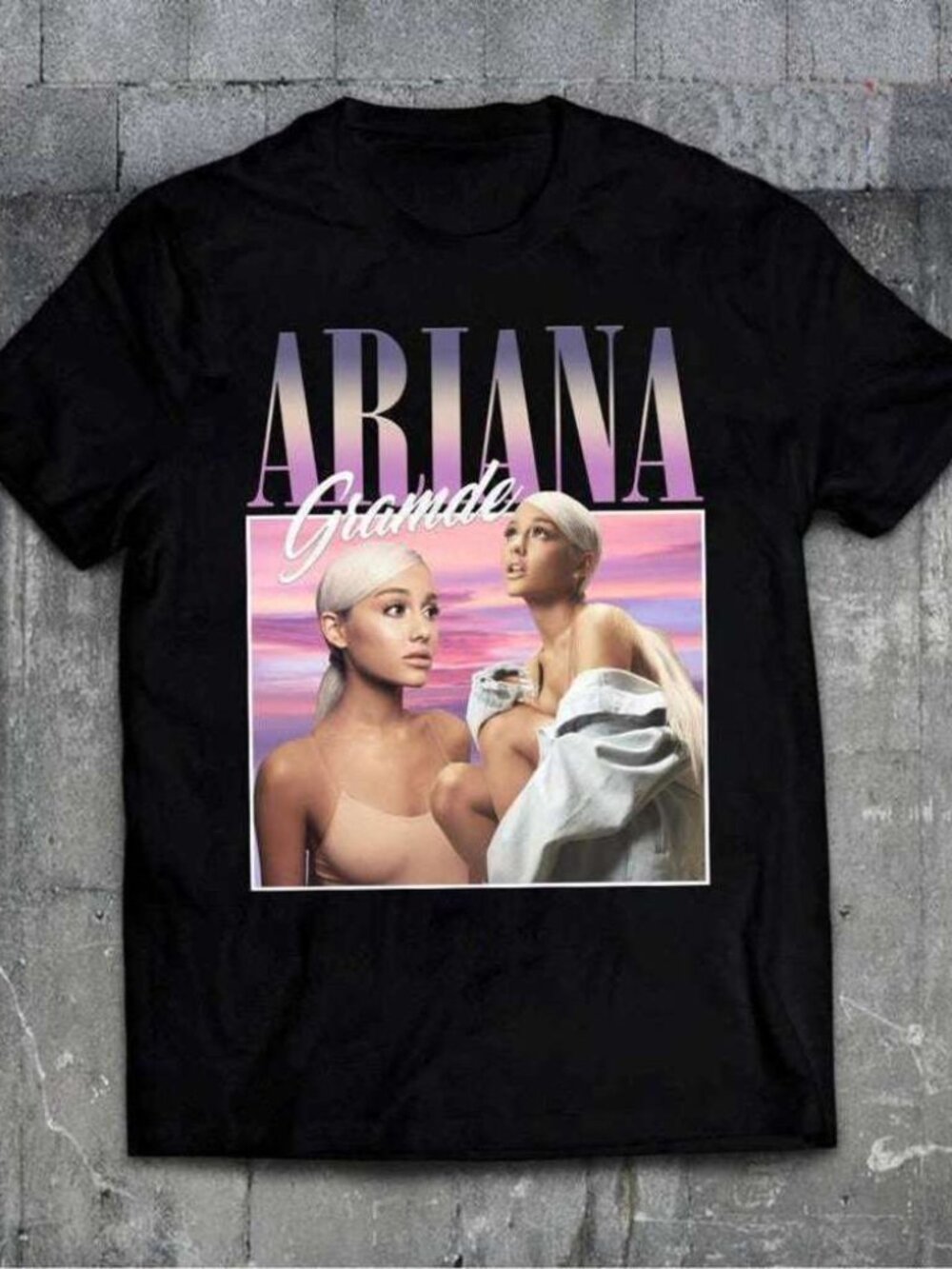 Ariana Grande Pop Legend Hypebeast 90s Style Fans Unisex T-Shirt